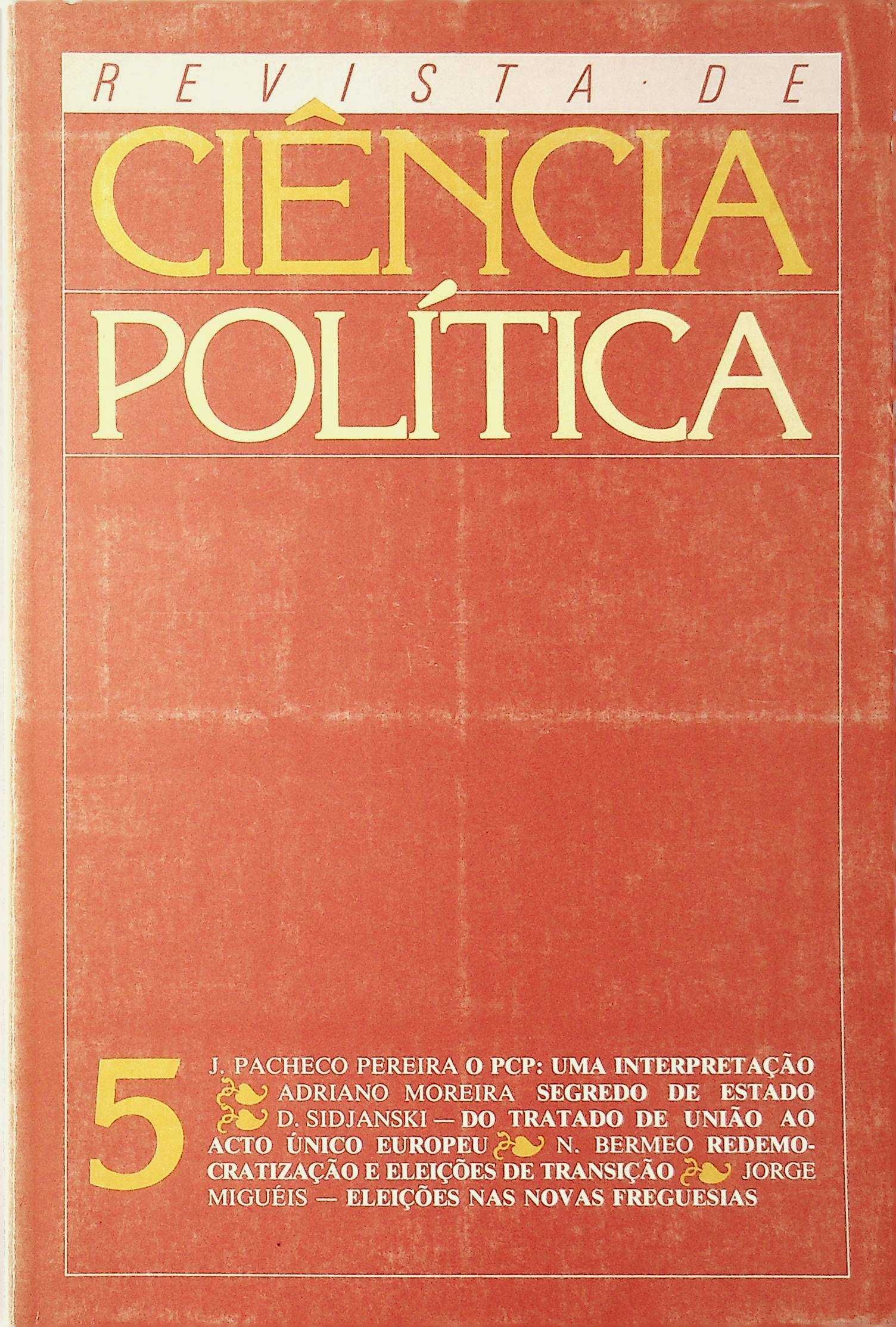 Revista de Ciência Política n.ºs 1 a 8