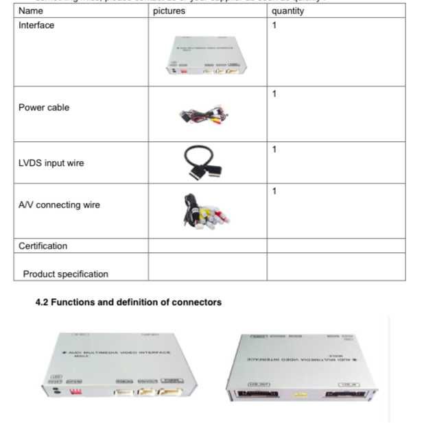 Відеоінтерфейс для MMI 2g Audi A6, A8, Q7 (2005-2009)