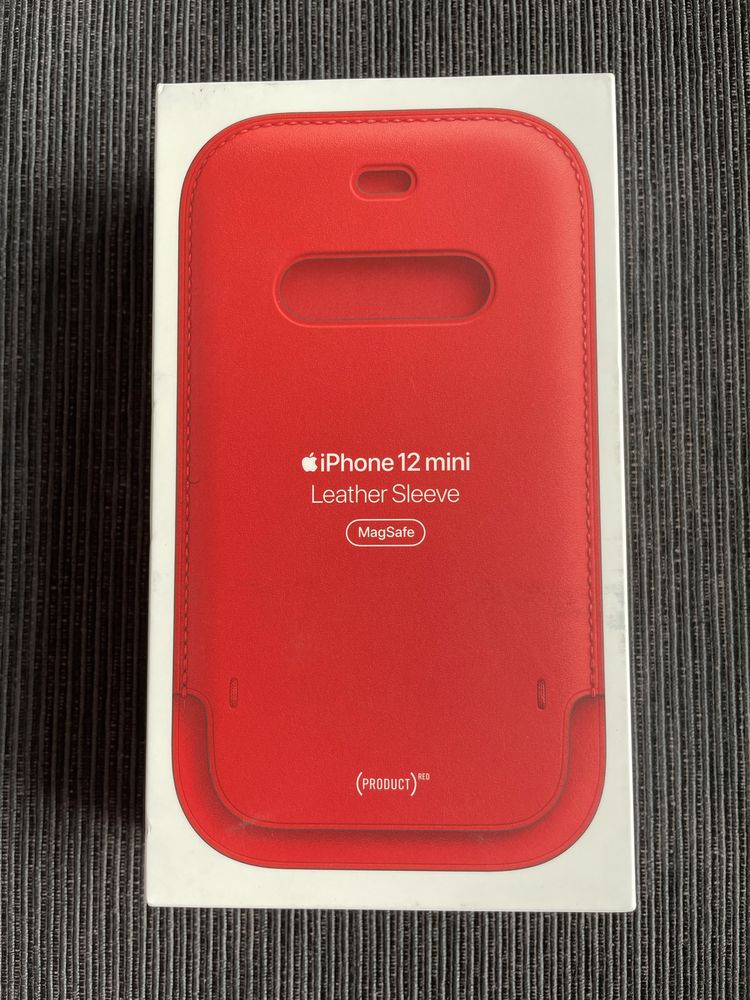 iPhone 12 mini skórzane etui oryginalne Apple