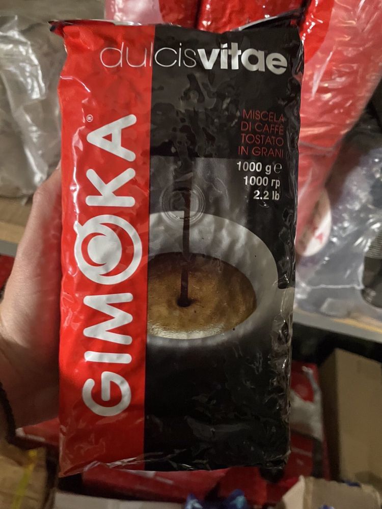 Кава в зернах Джімока Дульче Вітас 1 кг / Gimoka Dulcis Vitae 1kg