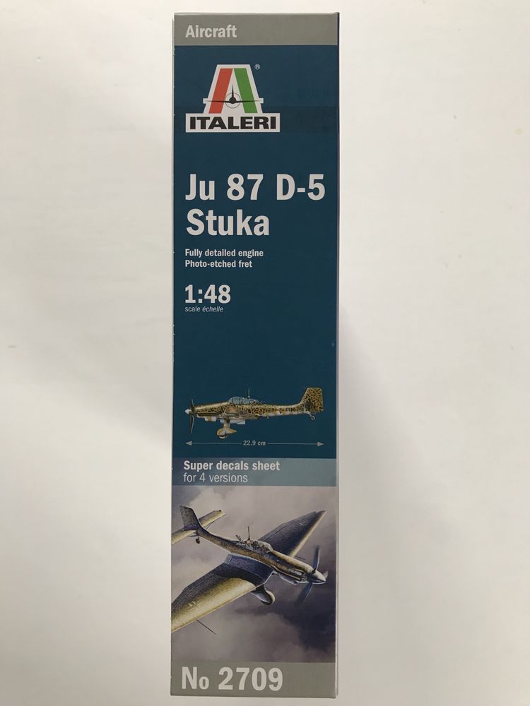Samolot Ju D-5 Stuka model Italeri 2709