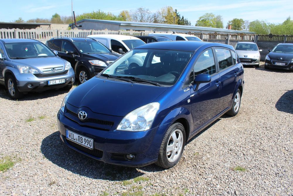 Toyota Corolla Verso Piękna Corolla Verso 1,6 i 110 KM ! Klima ! Tempomat !