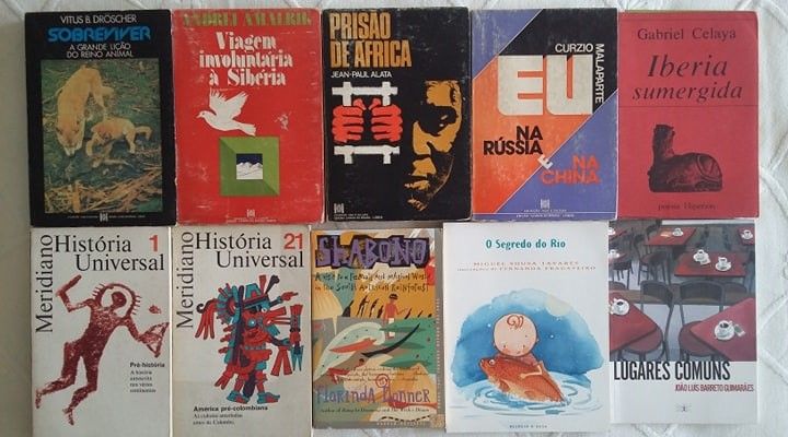 Livros: Marcuse/ H. Miller/Proust/ Prévert/ Heidegger/ Leiris/ Métraux