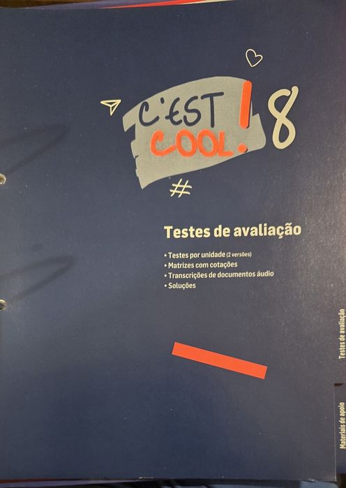 C'est Cool 8 - Francês  - Dossier de Professor + Caderno de Atividades
