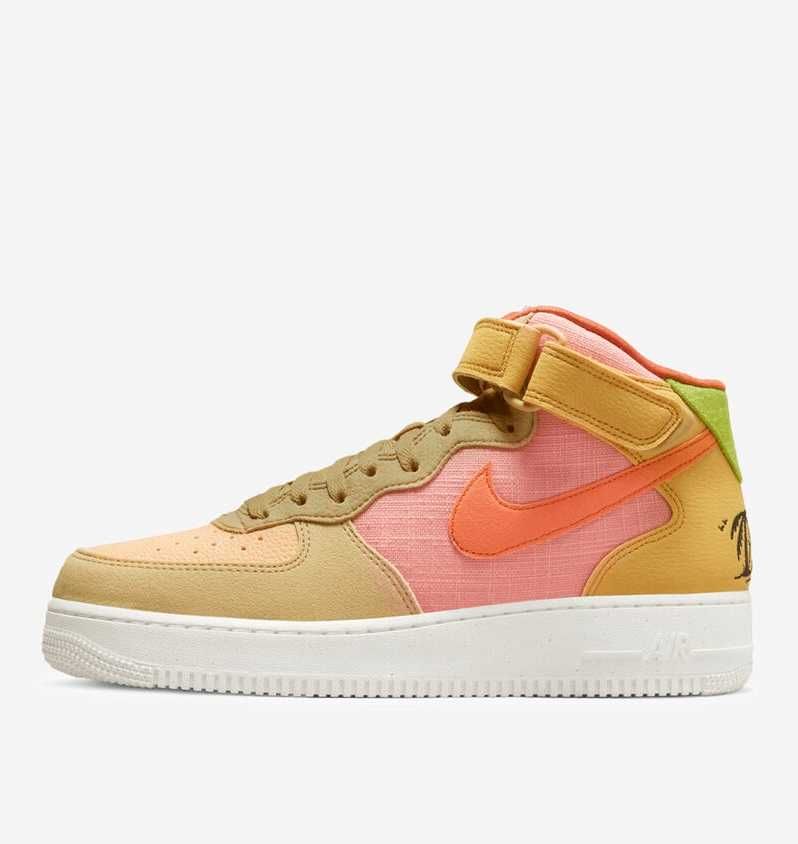 Кросівки Nike Air Force 1 Mid Sun Club Оригінал