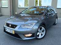 Seat Leon FR_2.0 TDI_CR_97 TYS KM_Full Led_Navi_z Niemiec_Jak z Fabryki