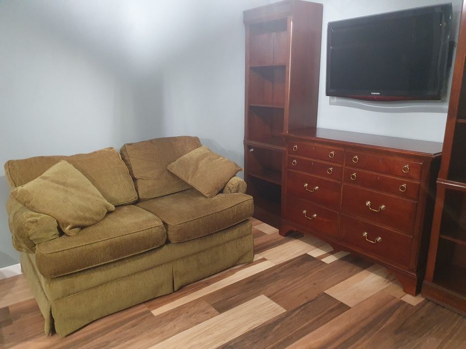 Sofa czekoladowa Drexel amerykanka