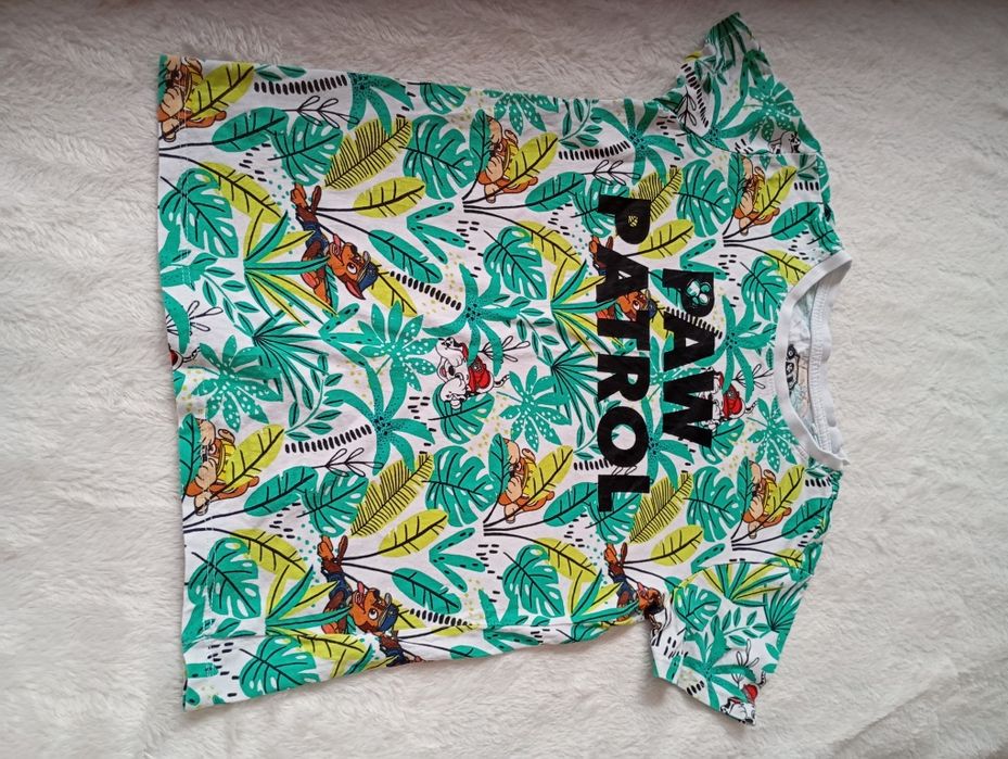 Koszulki bawełniane Psi Patrol 128/134