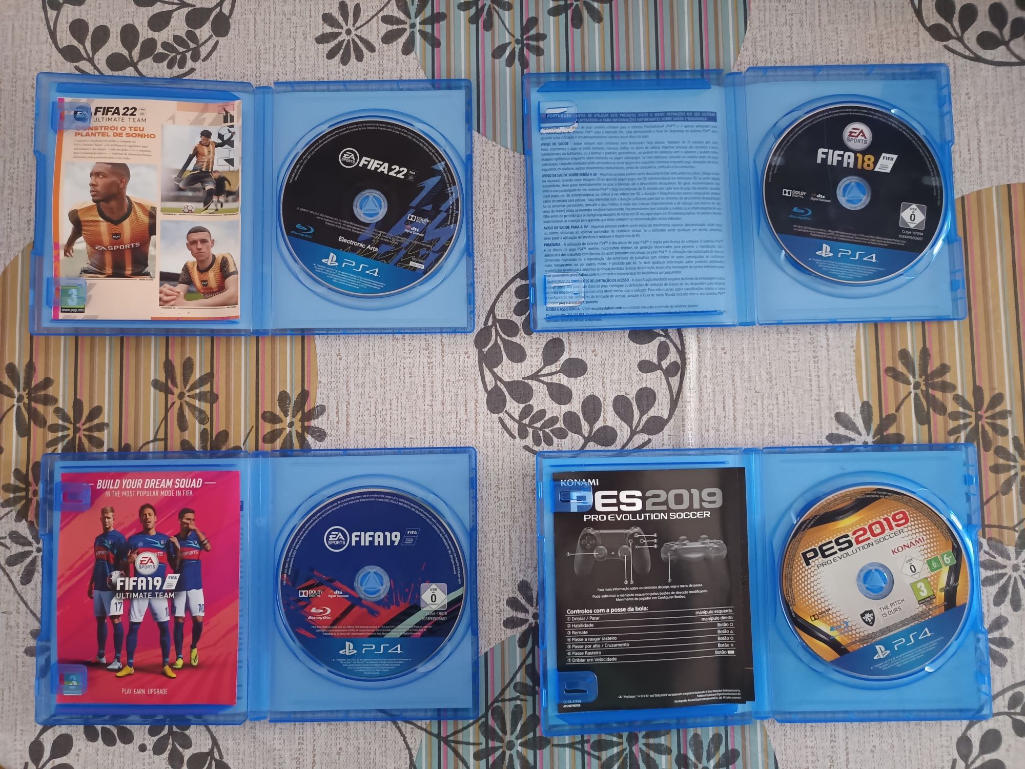 Lote COMPLETO - 8 Jogos PS4