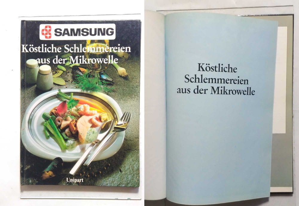 Вкусные рецепты 1988 книга Köstliche Schlemmereien aus der Mikrowelle