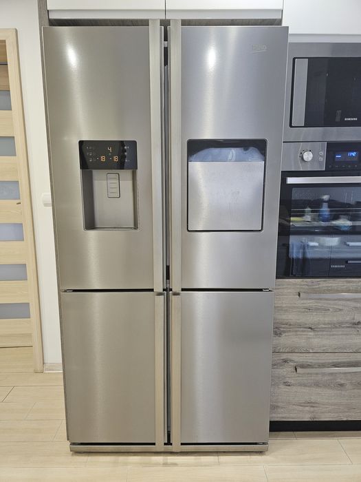 Lodówka Beko GNE 134620 X Side By Side zadbana