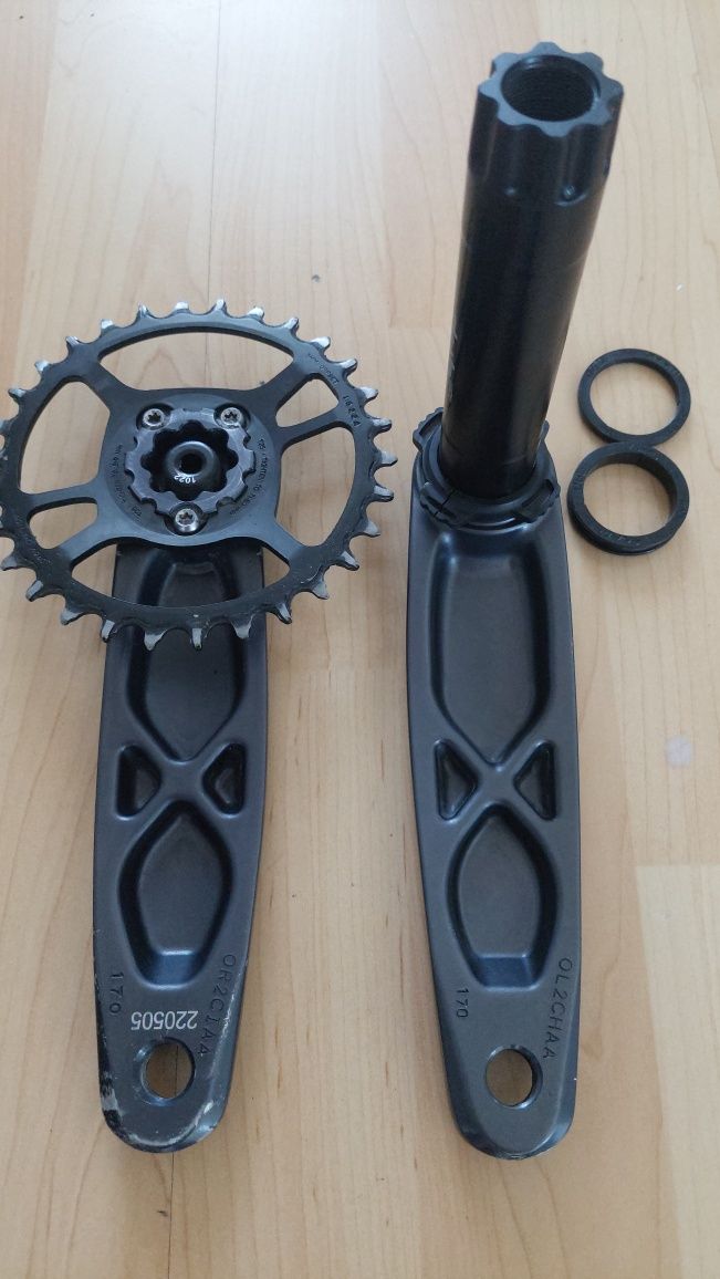 Korba SRAM X1 Eagle, DUB MTB Wide 30T