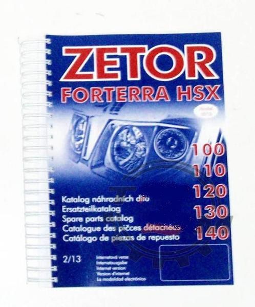 Katalog części ZETOR FORTERRA HSX 100,110,120,130,140.