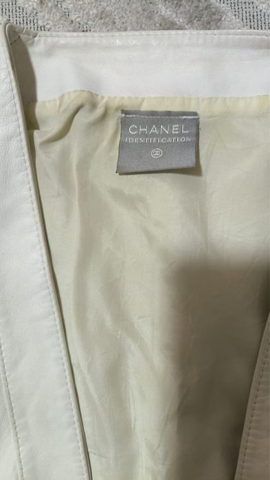 Куртка шкіряна Chanel