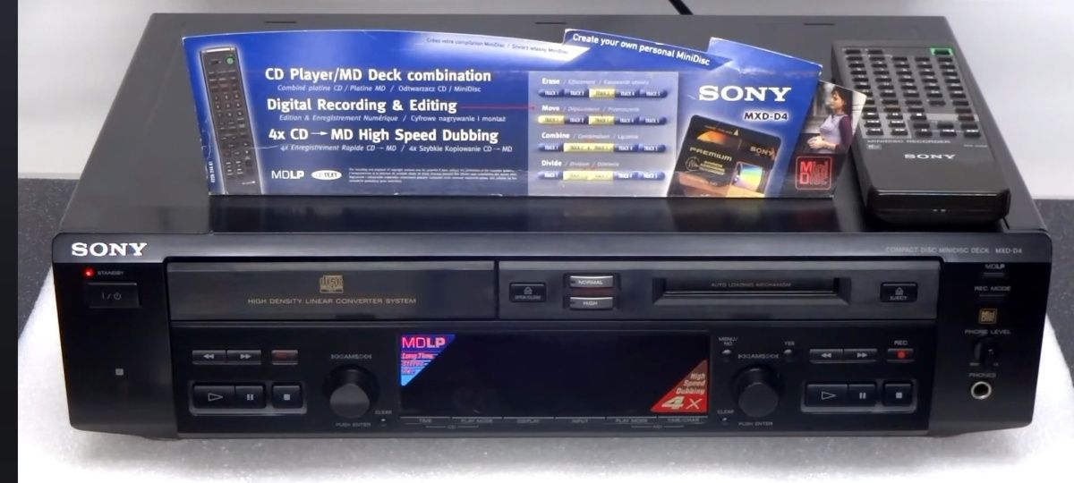 Програвачі Sony MXD-D4