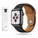 Skórzany Pasek Apple Watch ( 44 / 45 / 46 / 49 mm ) czarny