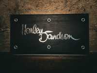 Табличка настенная"Harley Davidson"