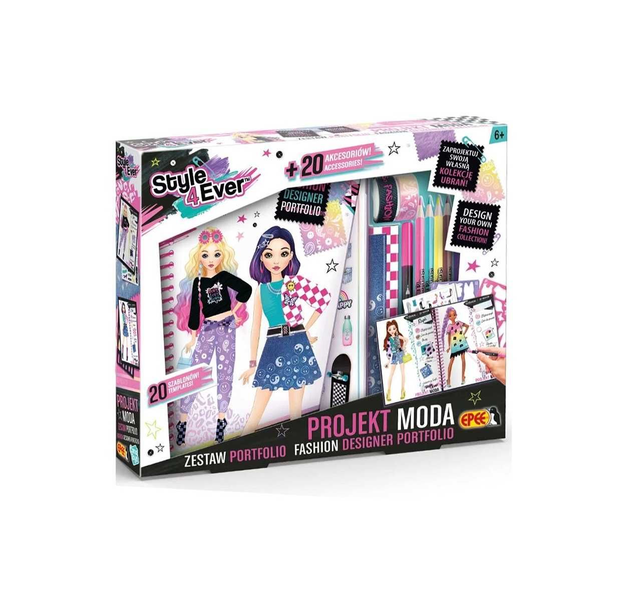 EPEE Projekt Moda Zestaw Portfolio Style4Ever Zestaw Kreatywny 6+ NOWE
