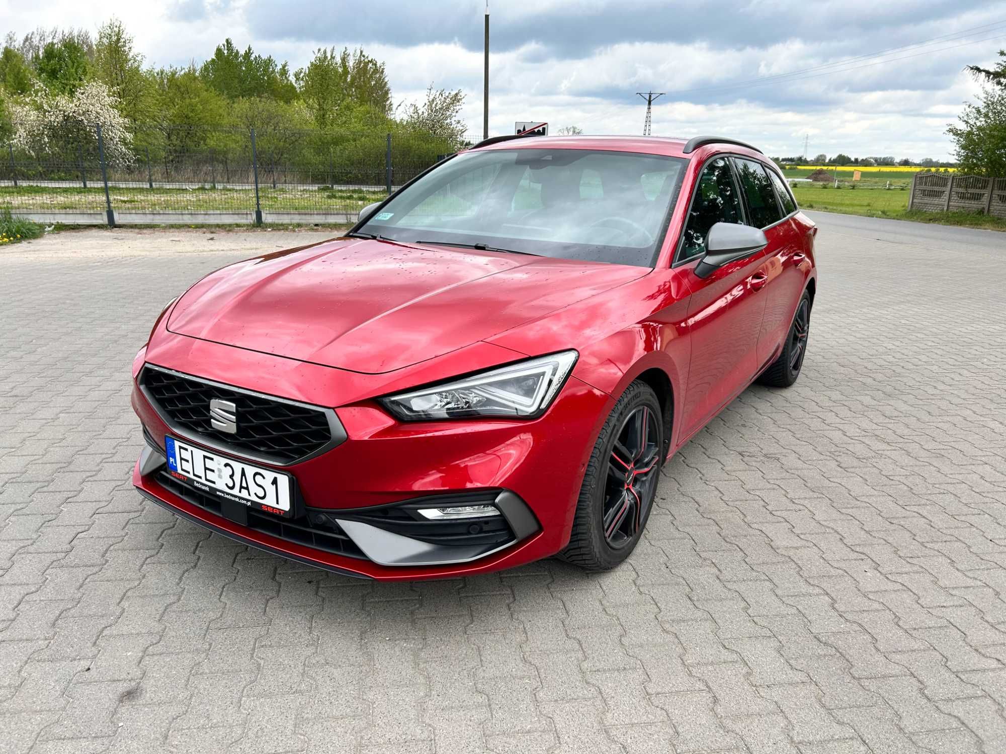 Seat Leon Sportstourer FR - na raty bez BIK i KRD, wynajem z wykupem.