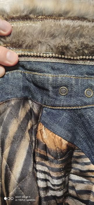 Жіноча  джинсова куртка на підкладці Angela Marani Італія