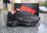 ТОП ПРОДАЖ! Nike Air Max Plus TN Black 40 41 42 43 44 45 46 найк тн