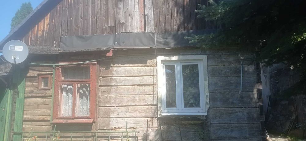 Dom z bali drewniany do rozbiórki