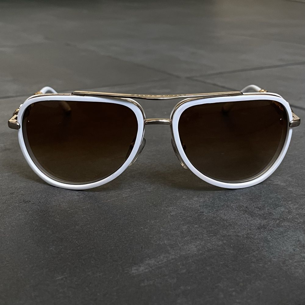 Óculos de Sol Chrome Hearts “Jackwacker” em ouro