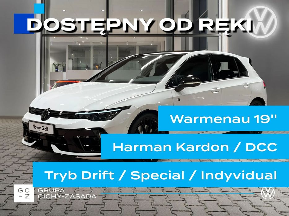 Volkswagen Golf R Black Edition 2.0 TSI 4x4333 KM DSG 19'' DCC Harman Panorama OD RĘKI