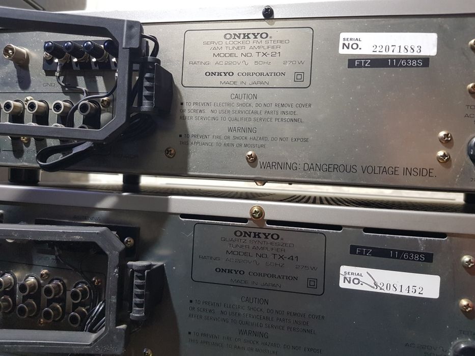 FM/AM  ресивер/підсилювач Onkyo TX-41+1/21  2x42 Вт б/у з Німеччини