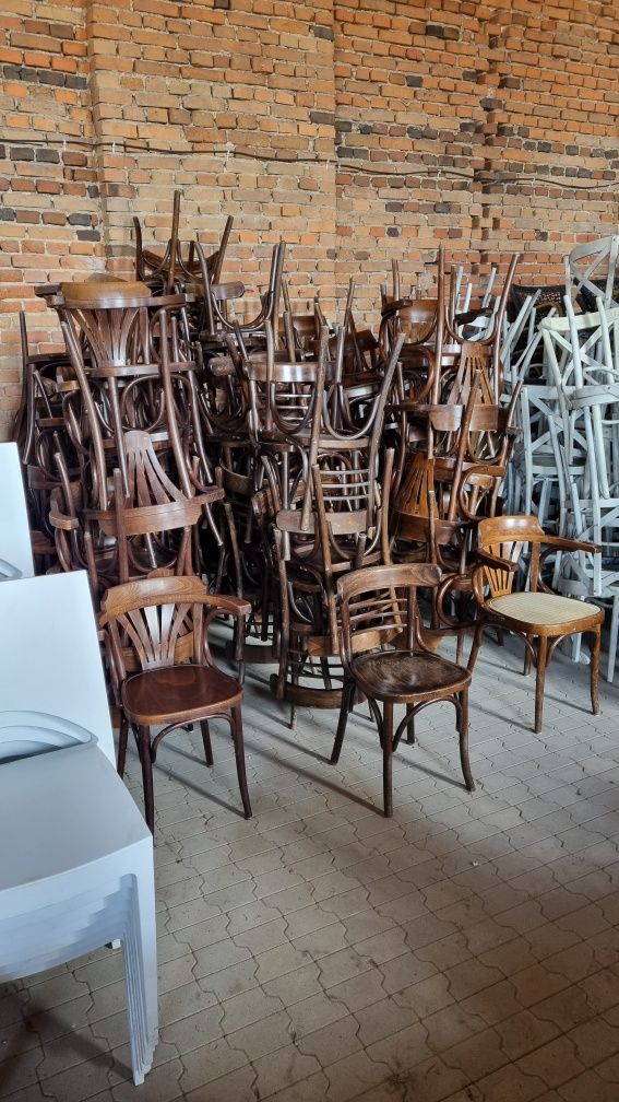 20szt KRZESŁO KRZESŁA TYPU WESTERN Thonet drewniane importowane solidn