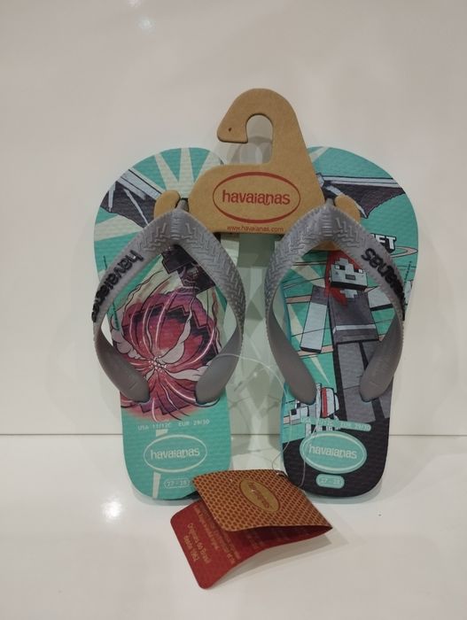 Havaianas Minecraft Novas - NR. 27/28