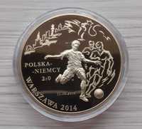 Medal pamiątkowy ,,Złote lata polskiego futbolu"- Warszawa 2014