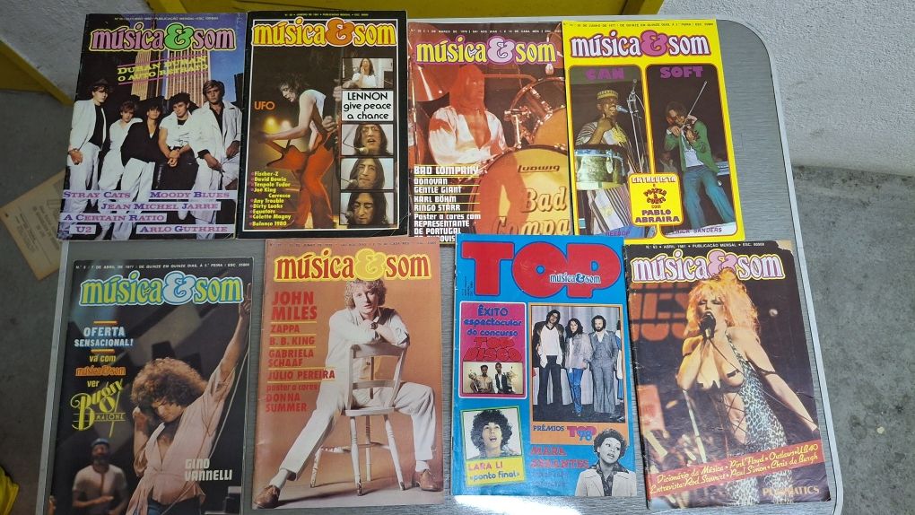 Revista musica e som vintage