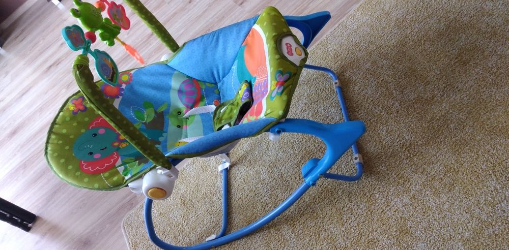 Bujaczek, leżaczek, krzesełeczko z melodią i wibracjami