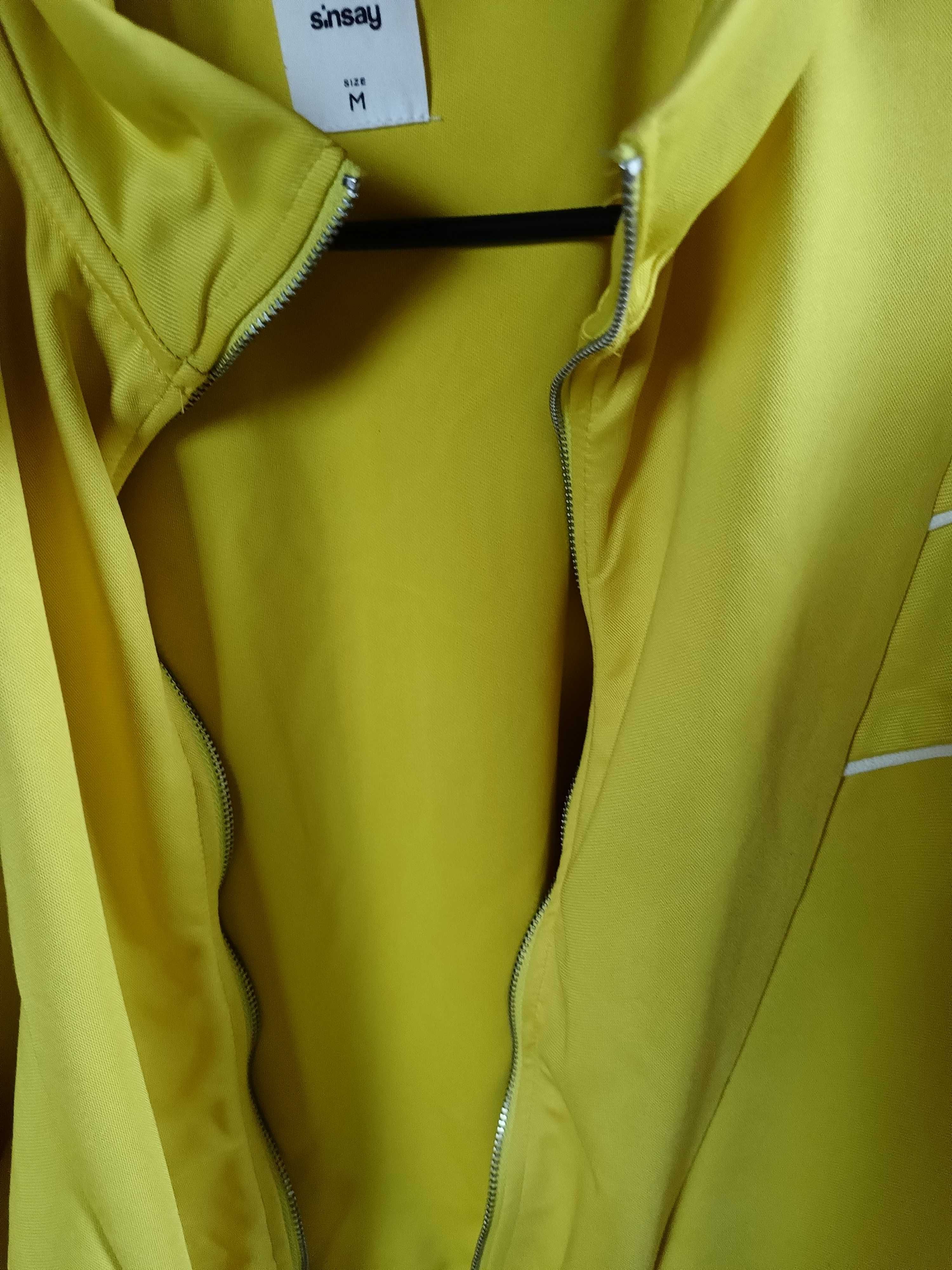 Bluza rozpinana limonkowa M Nowa