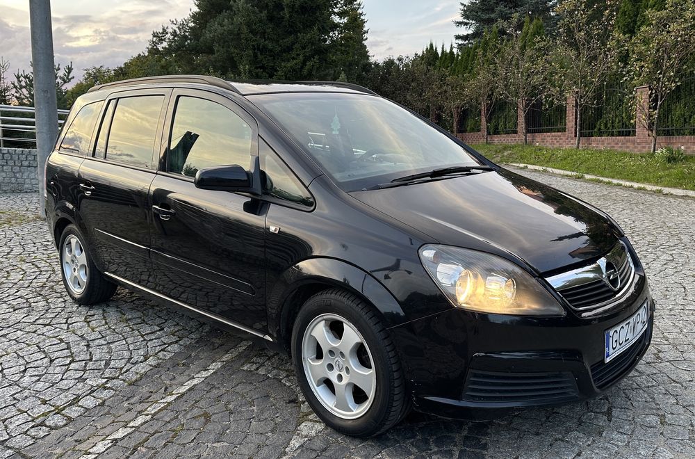 Opel Zafira 1.9 CDTI 120 km 2007r 6 biegów, 7 osobowa, zadbany stan