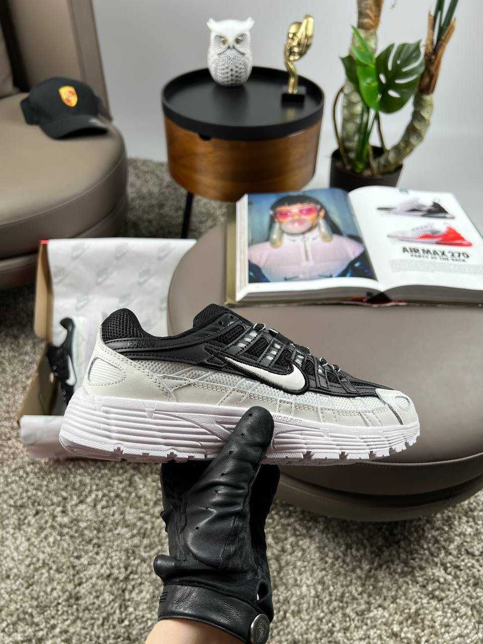 Жіночі кросівки найк Nike P-6000 W White Black [36,37,38,39,40,41]