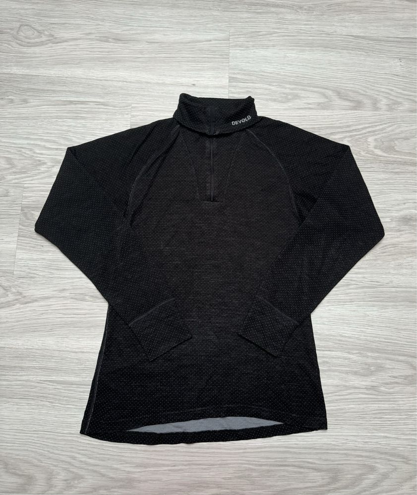 Bluza bluzka z długim rękawem golf Devold merino wool wełna merynosa M