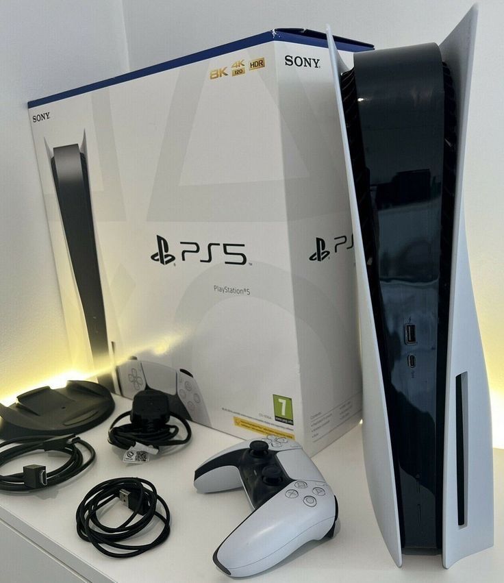 Ps5 Blu ray, 2 dualsense, + игры