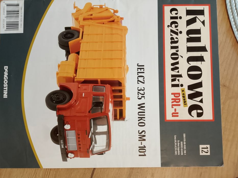 Kultowe ciężarówki prl deagostini Jelcz 325 WUKO sm-101 śmieciarka 12
