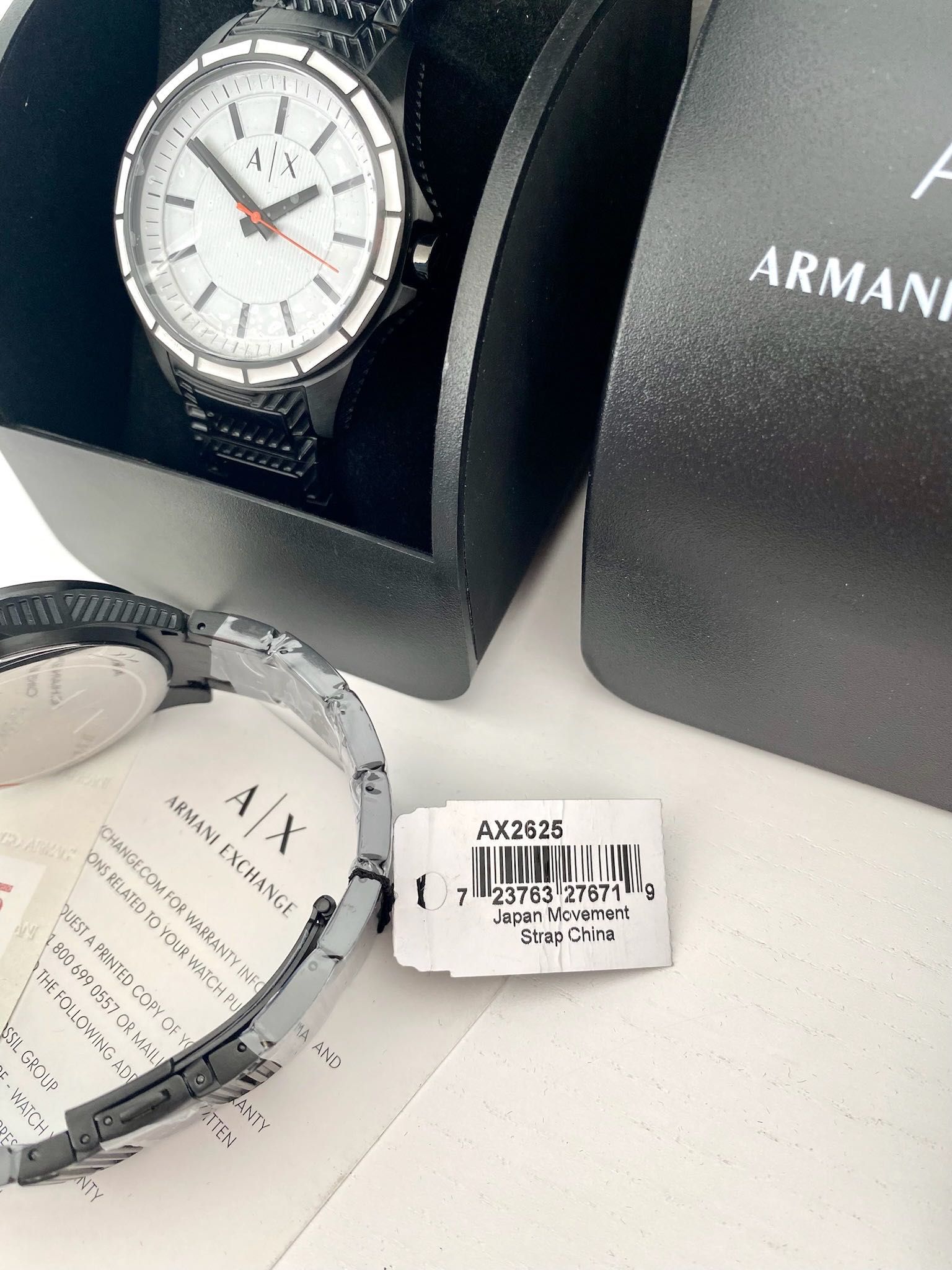 Подарок мужу парню мужские часы Armani Exchange чоловічий годинник AX