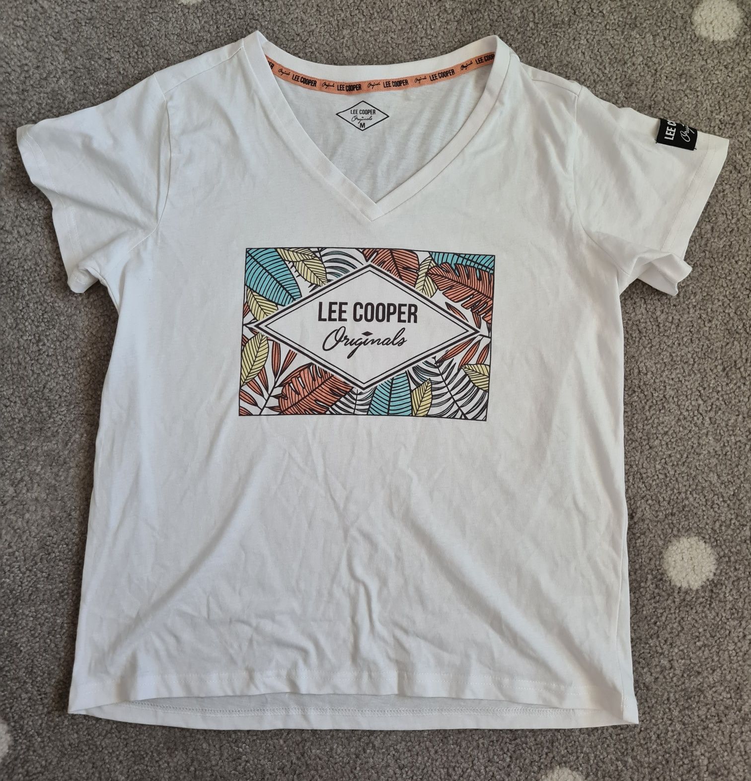 Nowy T-shirt koszulka krótki rękaw lato Lee Cooper