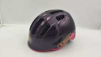 Kask Rowerowy dziecięcy Abus Smiley 3.0 ACE LED purple S 45-50 cm(X38)