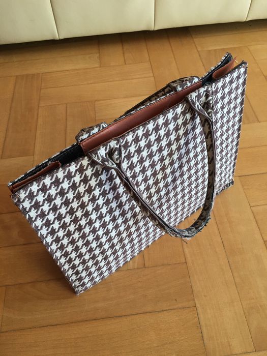 torebka damska do ręki wzorzysta