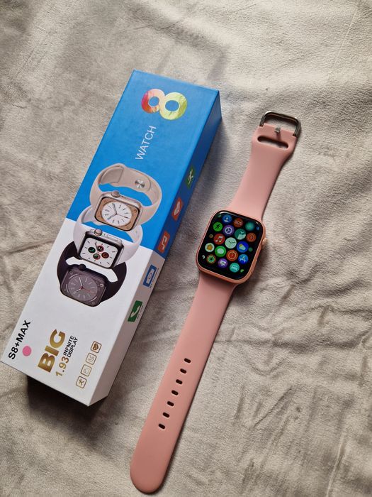Smartwatch s8+max komplet