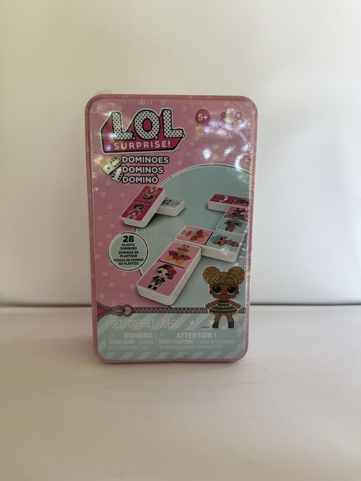 Гра доміно L.O.L. Surprise ЛОЛ в металевій коробці
