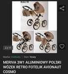 Wózek dziecięcy 3w1