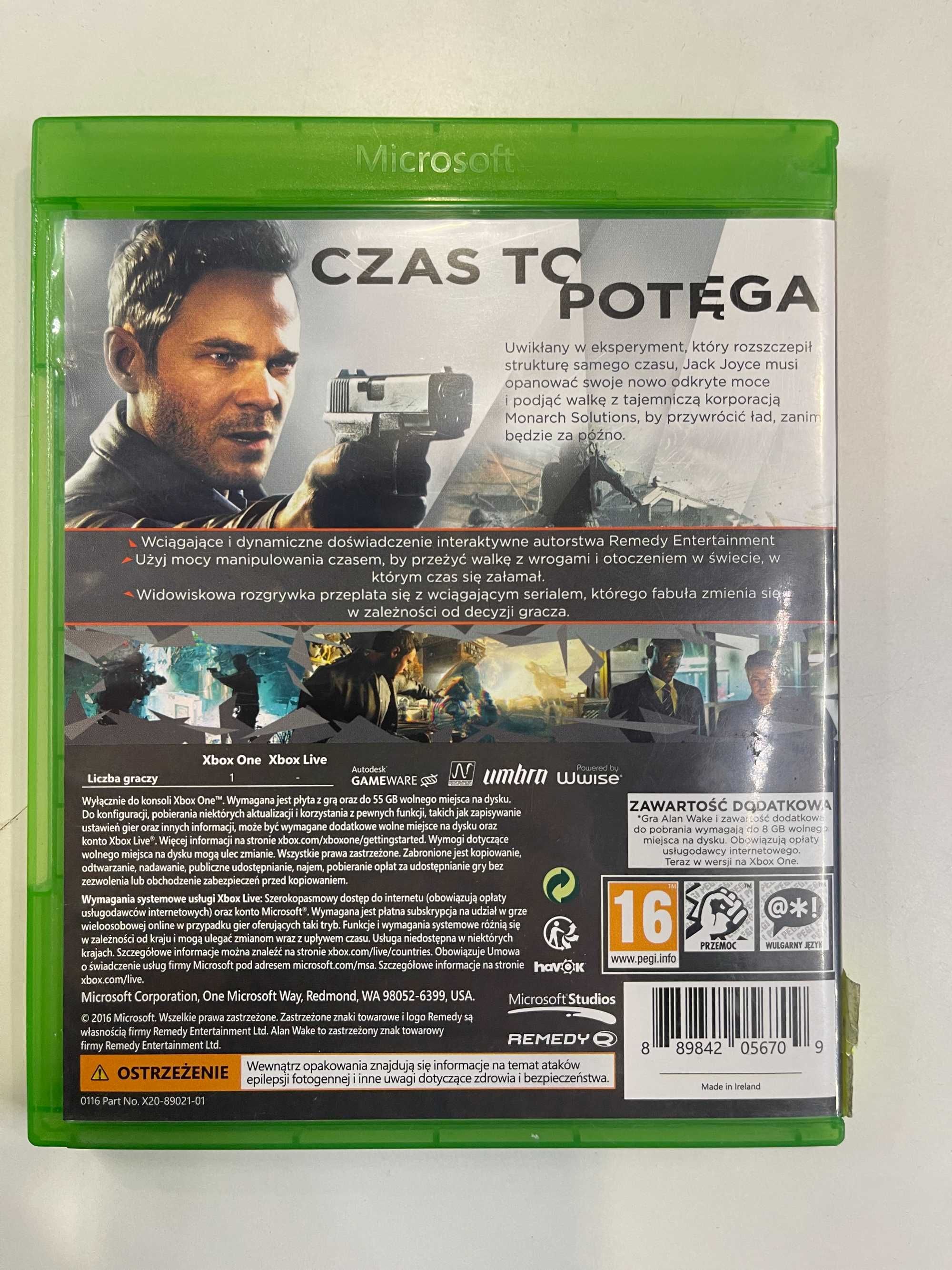 Quantum Break Xbox One