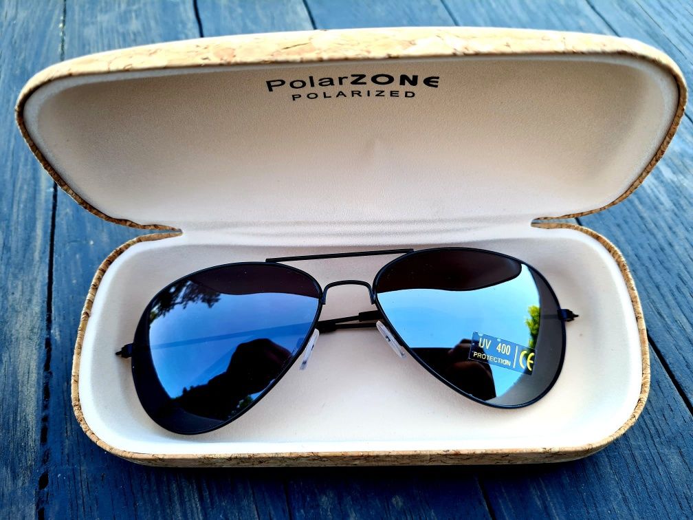 Nowe modne okulary przeciwsłoneczne męskie klasyczne Aviator