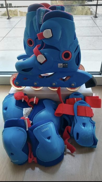 Patins em linha de criança 28>30 da Oxelo